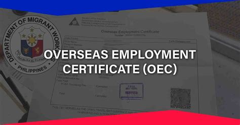 oec online appointment davao city|Overseas Employment Certificate (OEC) 2024: Appointment, .